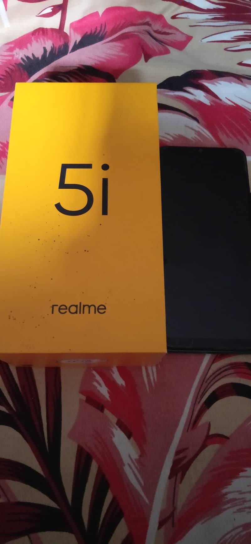 Realme 5i Box Available Urgent sale 3