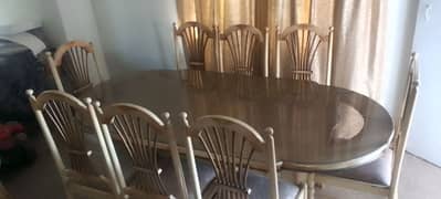 Dining Table with 8 Chairs