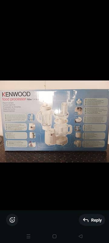 Kenwood food processor 700 W 1.4 L 0