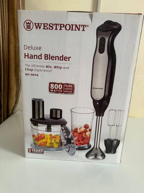 West Point Hand Blender Set 0