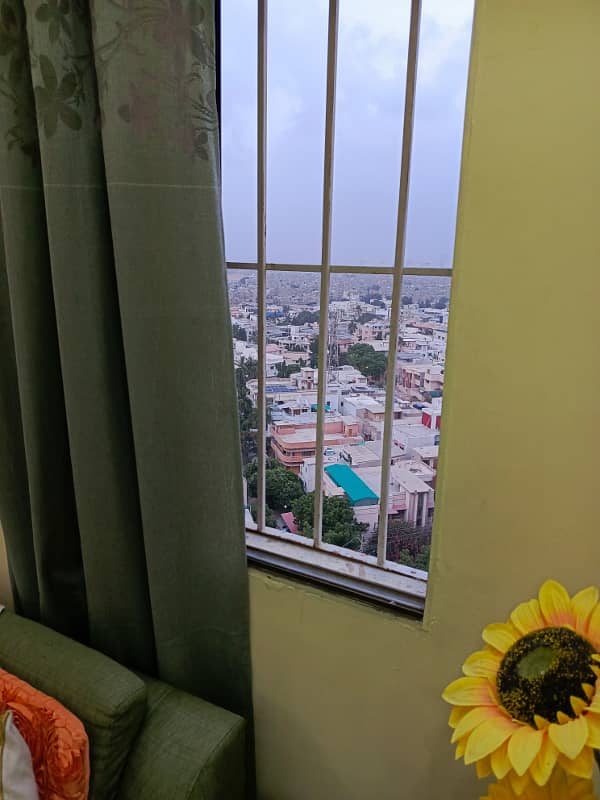 Flat For Sale in Nazimabad 4 ( bank loan ) also available 11