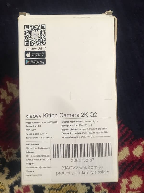 xiaovv kitten camera 2k q2 2