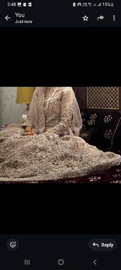 Walima bridal dress