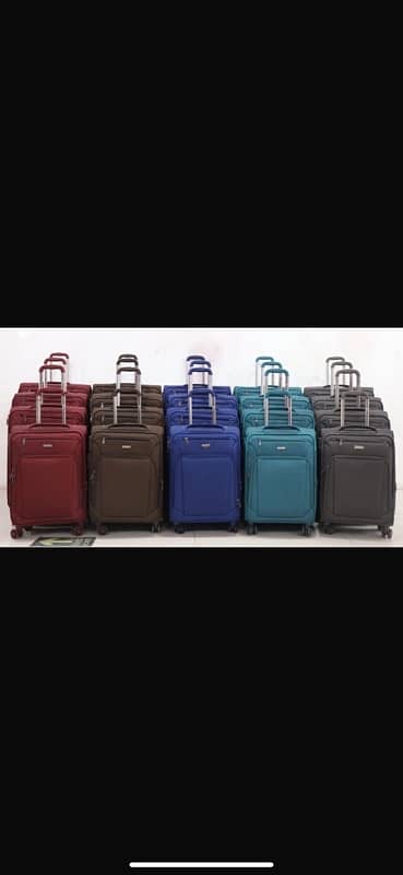 Luggage bags/ travel suitcases/ trolley bags/ travel trolley/ attachi 6