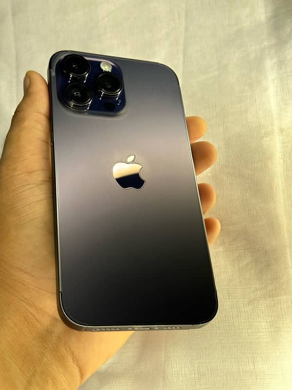 IPhone 14 Pro Max Deep Purple Dual PTA Approved 5