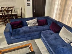 6 seater and 3 seater sofa set