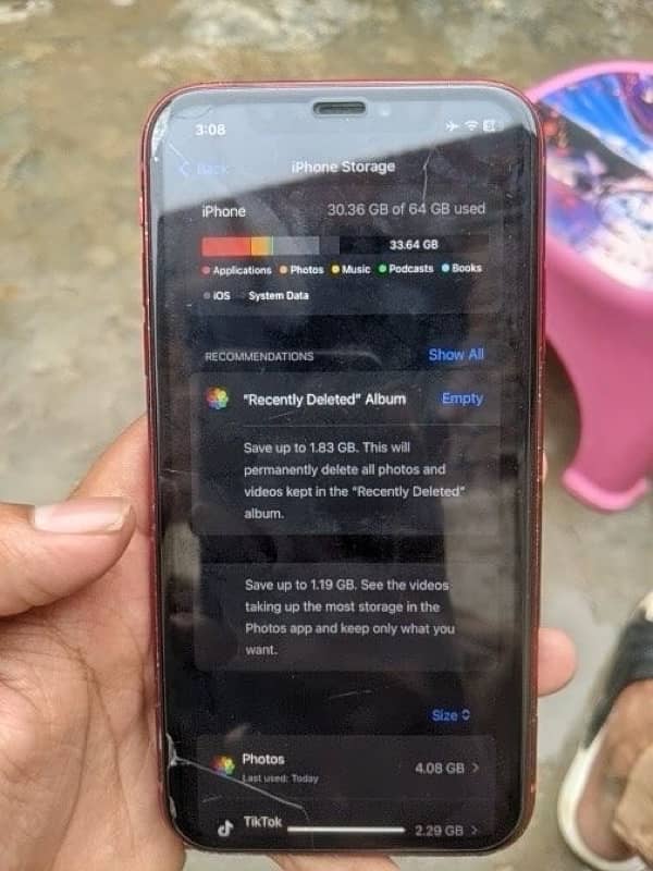 iphone xr ios 18.1 jv pta approved bs bettry change he baki a to z ok 6