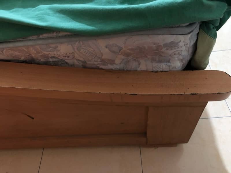 Bed and side drawer 3