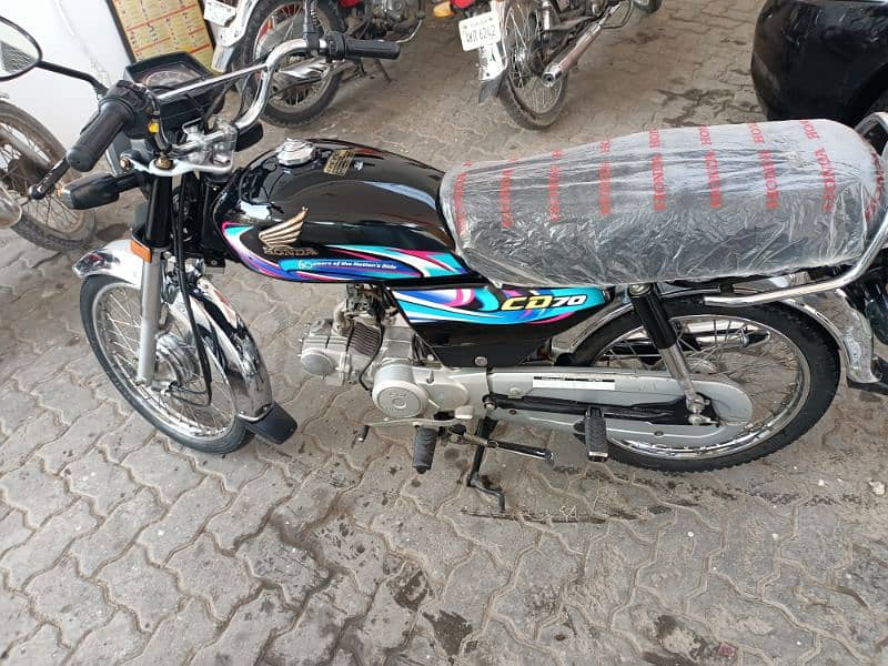 Honda 70 2024 model register 2023 100% Genuine 4