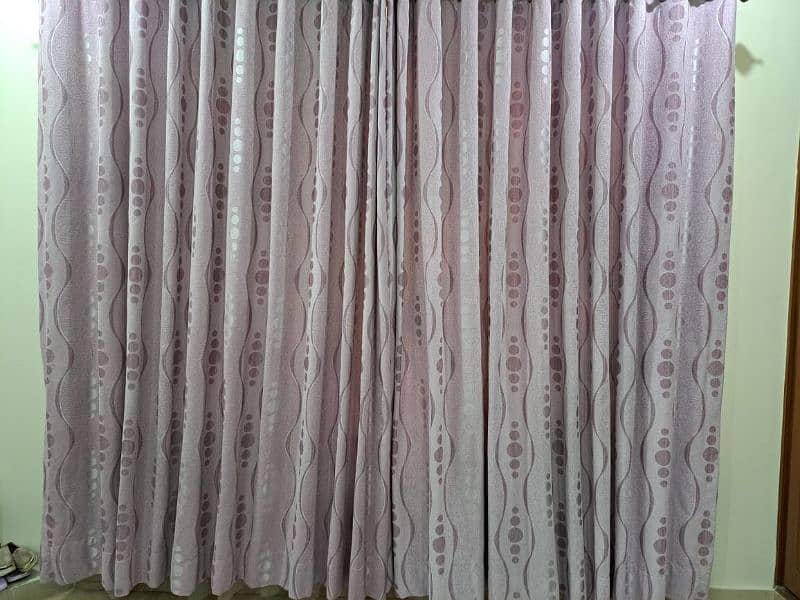 curtains of jakat and organza net 5