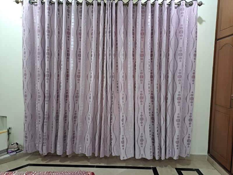 curtains of jakat and organza net 6