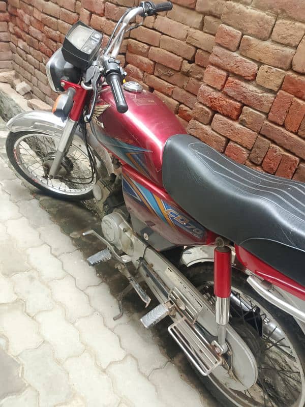 Honda CD 70 2018/19, all jenion condition 2