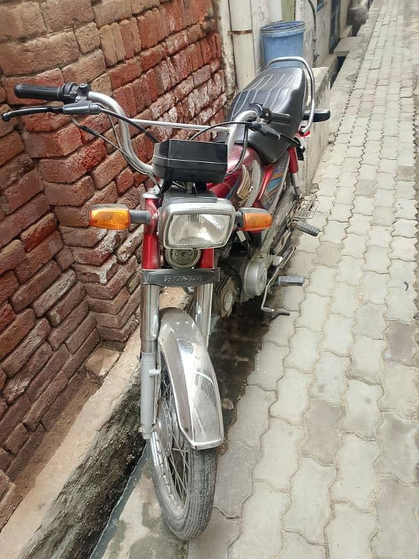 Honda CD 70 2018/19, all jenion condition 4