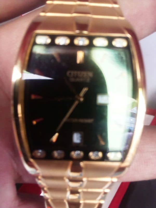 Golden citizen watch for sale 1