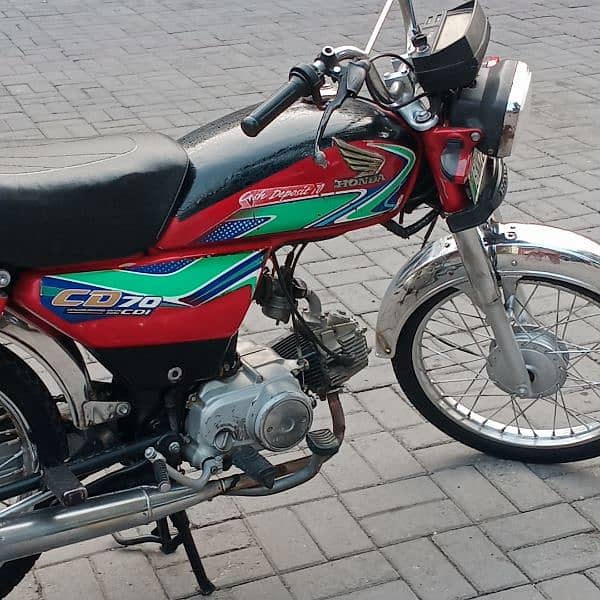 Honda CD 70 2017/18 model register bahwalnaghr 2