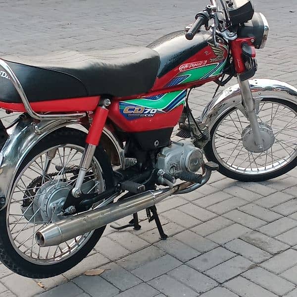 Honda CD 70 2017/18 model register bahwalnaghr 4