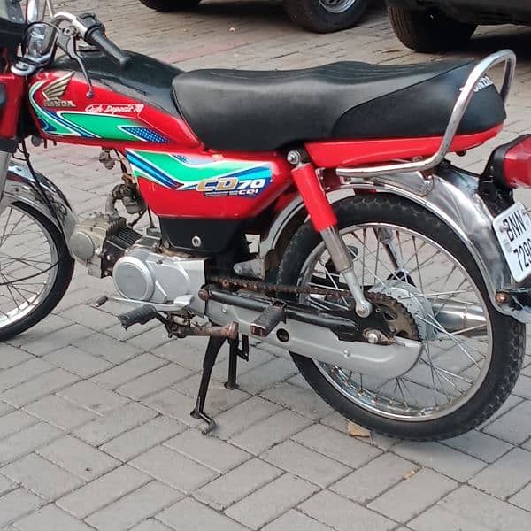 Honda CD 70 2017/18 model register bahwalnaghr 7