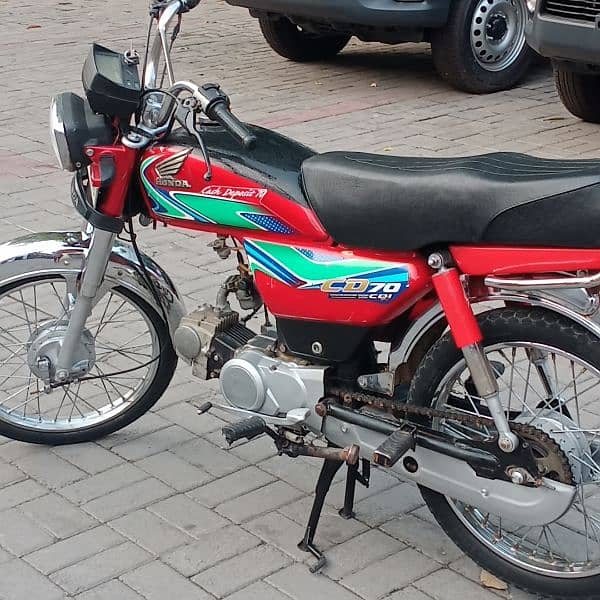 Honda CD 70 2017/18 model register bahwalnaghr 9