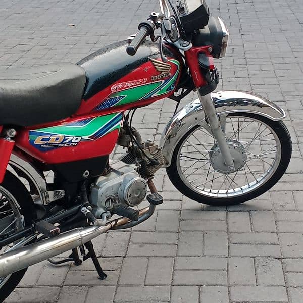 Honda CD 70 2017/18 model register bahwalnaghr 12