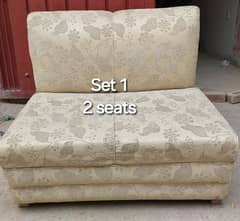 Used 7 Seater, L Shaped Sofa Set