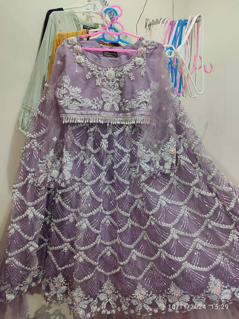 Engagement Wedding Wear Dress Lehnga Choli with inner 6