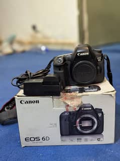 Canon 6D with box 10/9