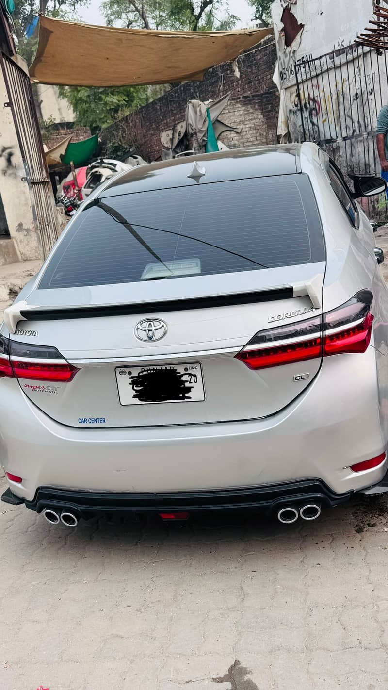 Corolla gli 2020 original bumper 1