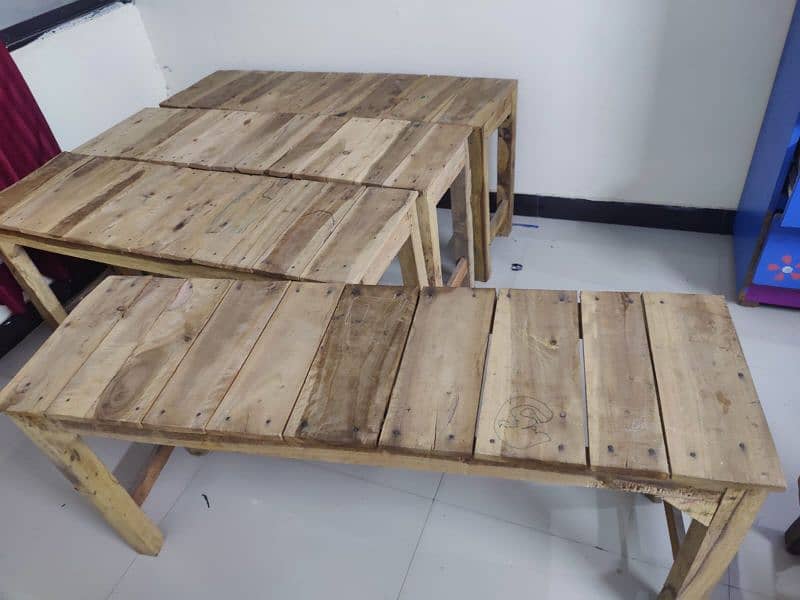 Wooden Benches 3