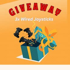 Giveaway 3x Joysticks