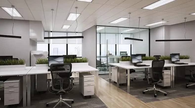 Office Interior work |  Office Renovation | False Ceiling | Design 5