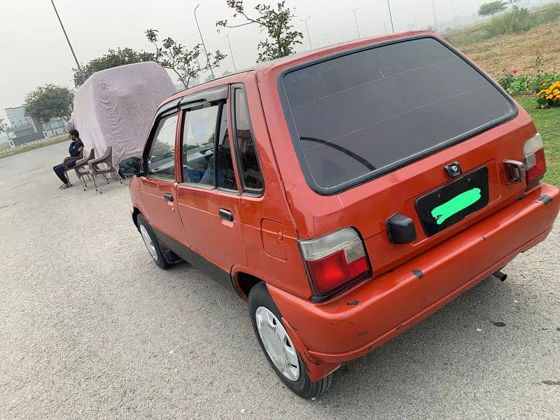 suzuki mehran vxr 1991 family used car for sale 10