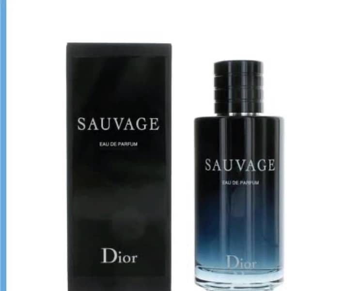 perfume/fragrance sauvage dior 100 ml original authentic full packed 0