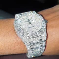 PATEK PHILLIP ICEDOUT WATCH