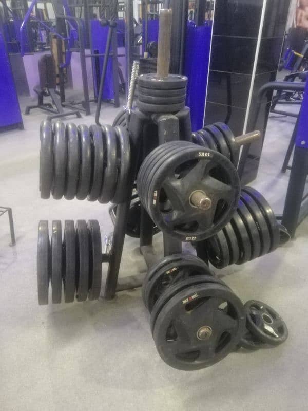 Gym setup for sale description me details likhi h ache se pr k bt kry 2