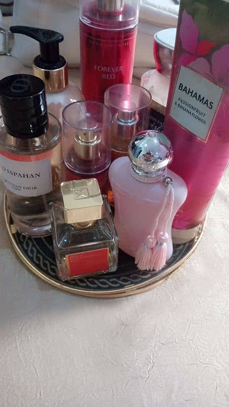 oud isphan, baccarat rouge, parfums de marky, delina 6