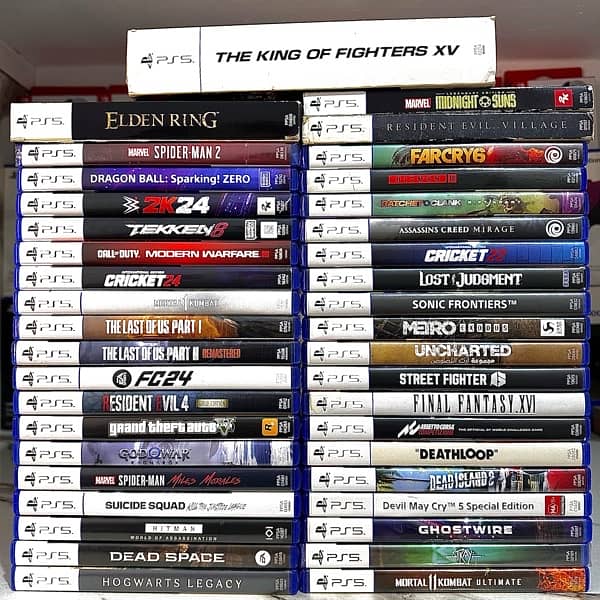 PS5 / Playstation 5 used titles available games 0