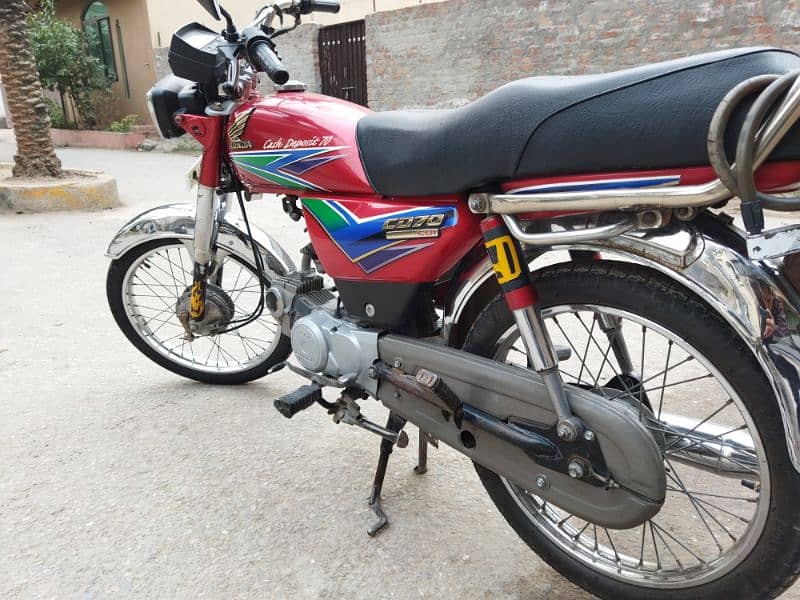 Hondlla CD 70 in Good condition in Rawalpindi Islamabad 1