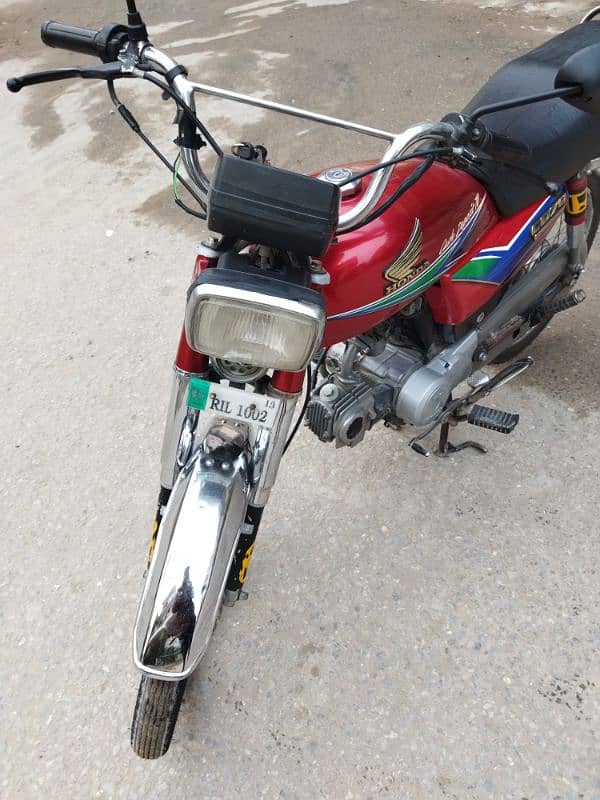 Hondlla CD 70 in Good condition in Rawalpindi Islamabad 11