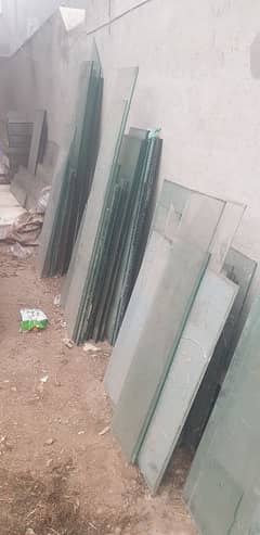 Used Glass shelves- 12 mm, 10mm