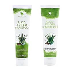 Aloe jojoba shampoo and conditioner