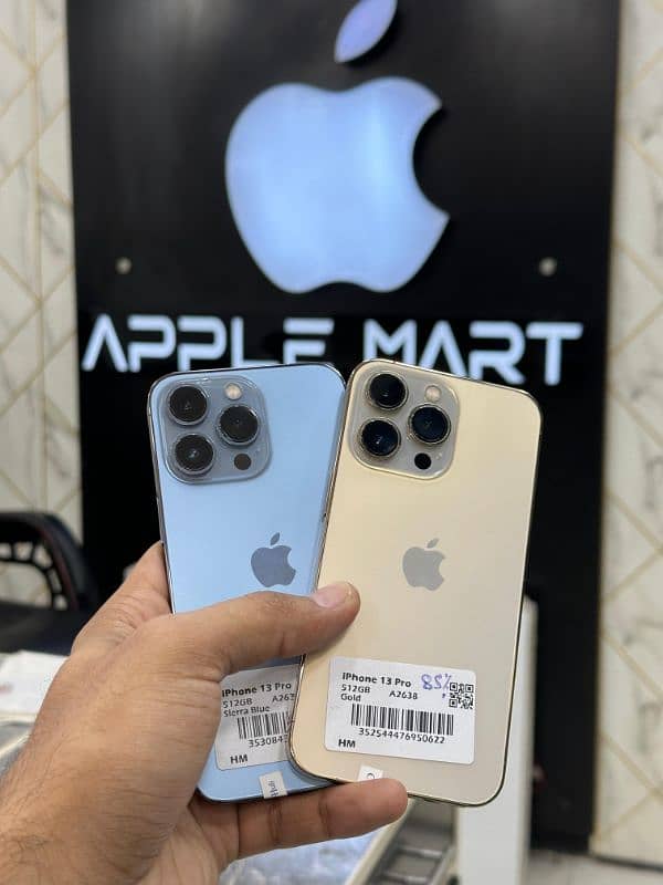 iPHONE 13 PRO (512GB) PTA APPROVED 0