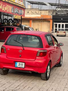 Toyota Vitz 2001 isb reg 1300cc original