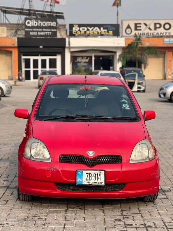 Toyota Vitz 2001 isb reg 1300cc original 1