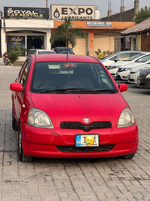 Toyota Vitz 2001 isb reg 1300cc original 6