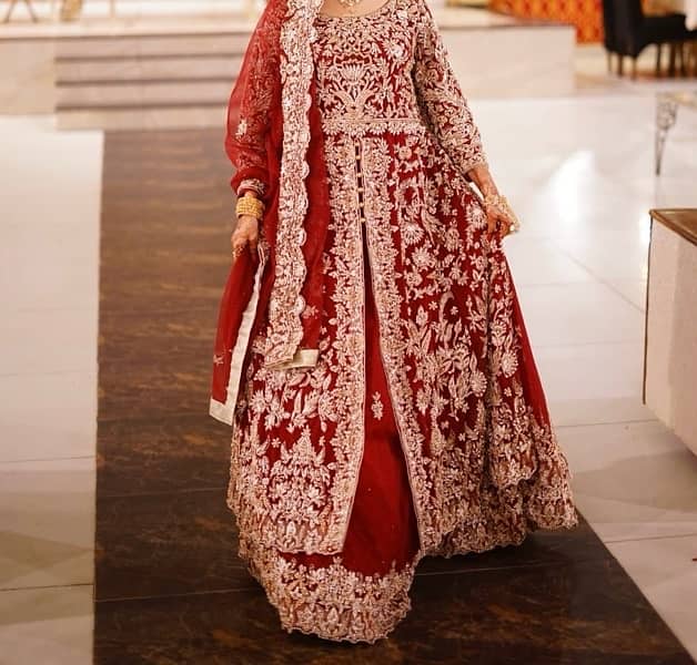 Bridal Dress Designer Made for Baraat Event 1