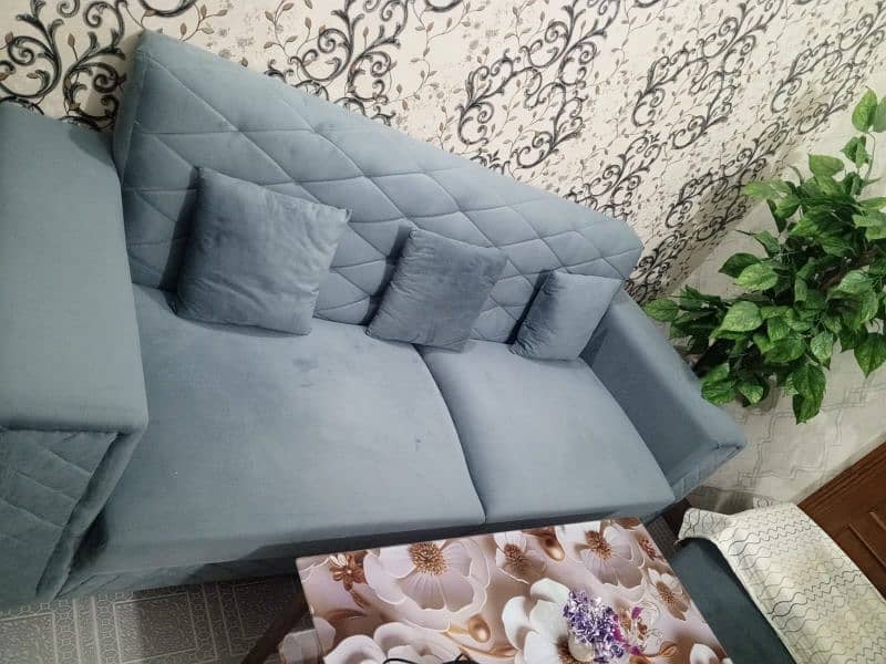 7 seater sofa with cushions and cover 9