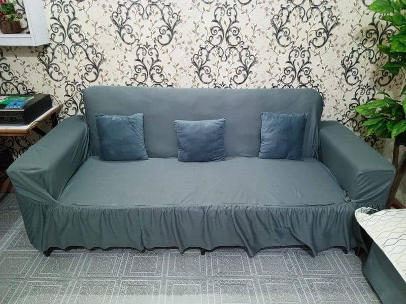 7 seater sofa with cushions and cover 10