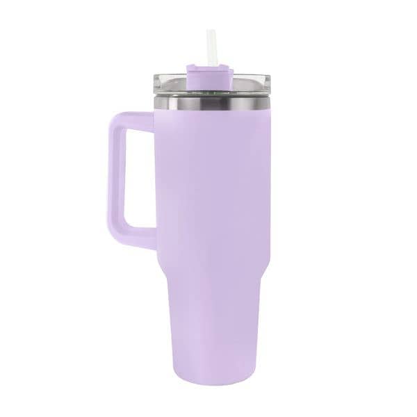 1200 ml Tumbler with Handle Straw 2