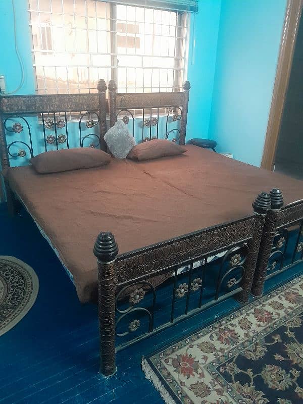 Iron Double bed 4