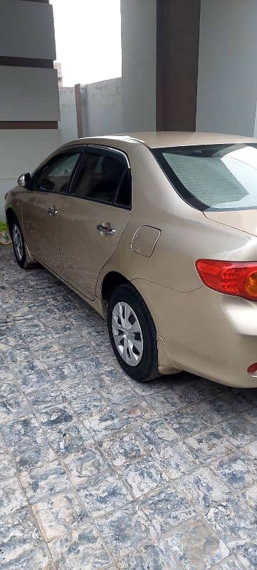 Toyota Corolla GLI 2010 genuine almost 70%orignal color 2